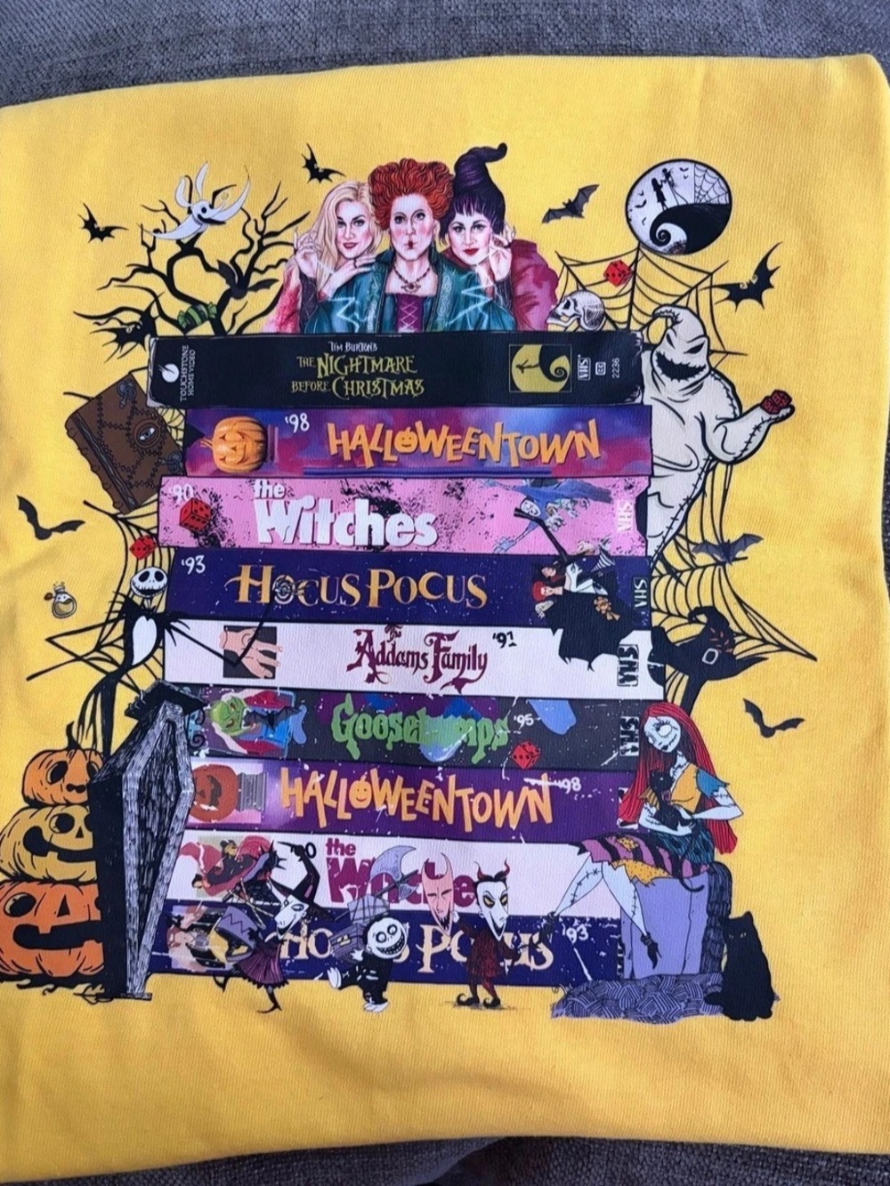 Disney The Nightmare Before Christmas Halloween Town graphic Tee in